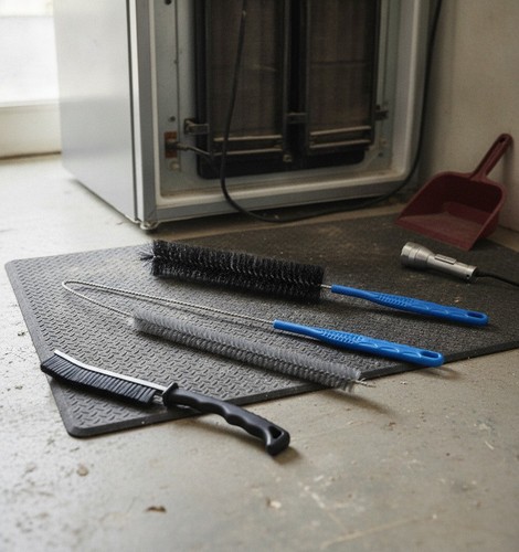 Refrigerator coil cleaning - refrigerator,